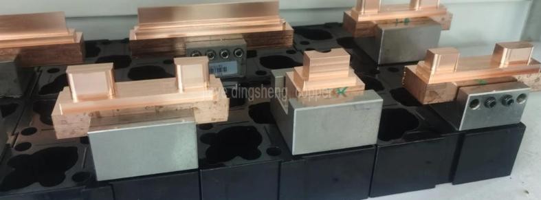 beryllium copper in mold